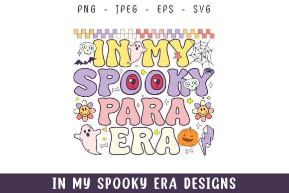 In My Spooky Para Era Retro Groovy Svg Review