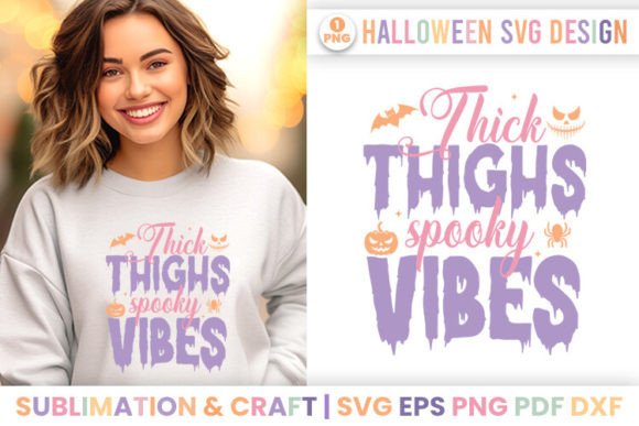 Review: Halloween Sublimation Thick Thighs Spook Vibes