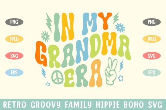 Review: In My Grandma Era Groovy Hippie Boho Svg