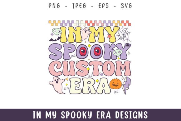 Review: In My Spooky Custom Era Retro Groovy Svg