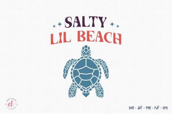 Salty Lil Beach - Retro Summer SVG Review