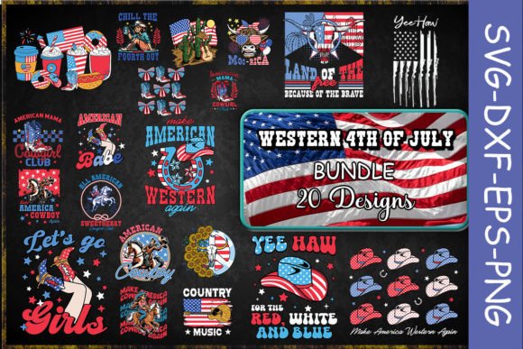 Western 4th of July SVG Bundle Review